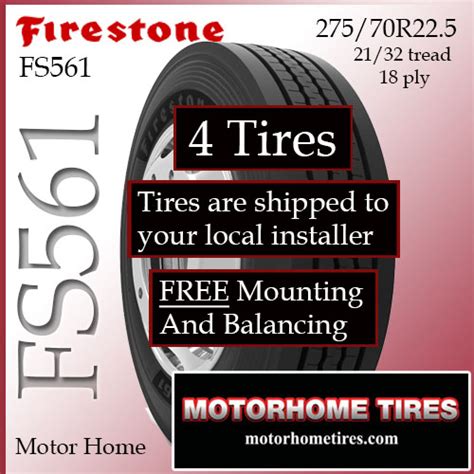 firestone rv tires prices.